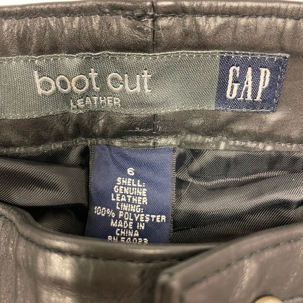 Vintage 90’s Gap leather pants.